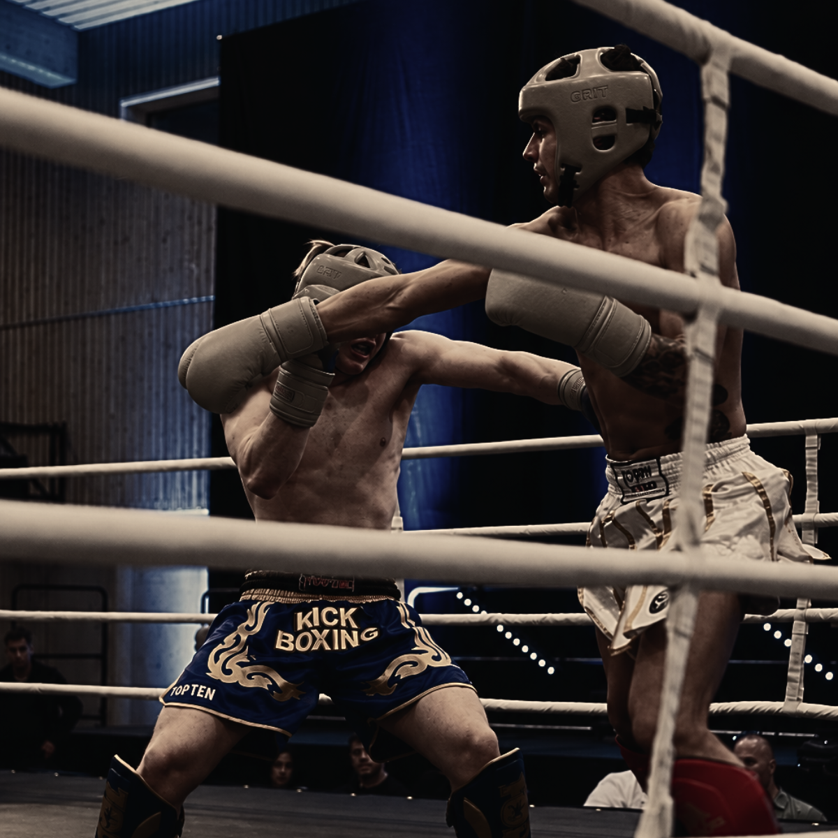 Fighter competing at a K1 event