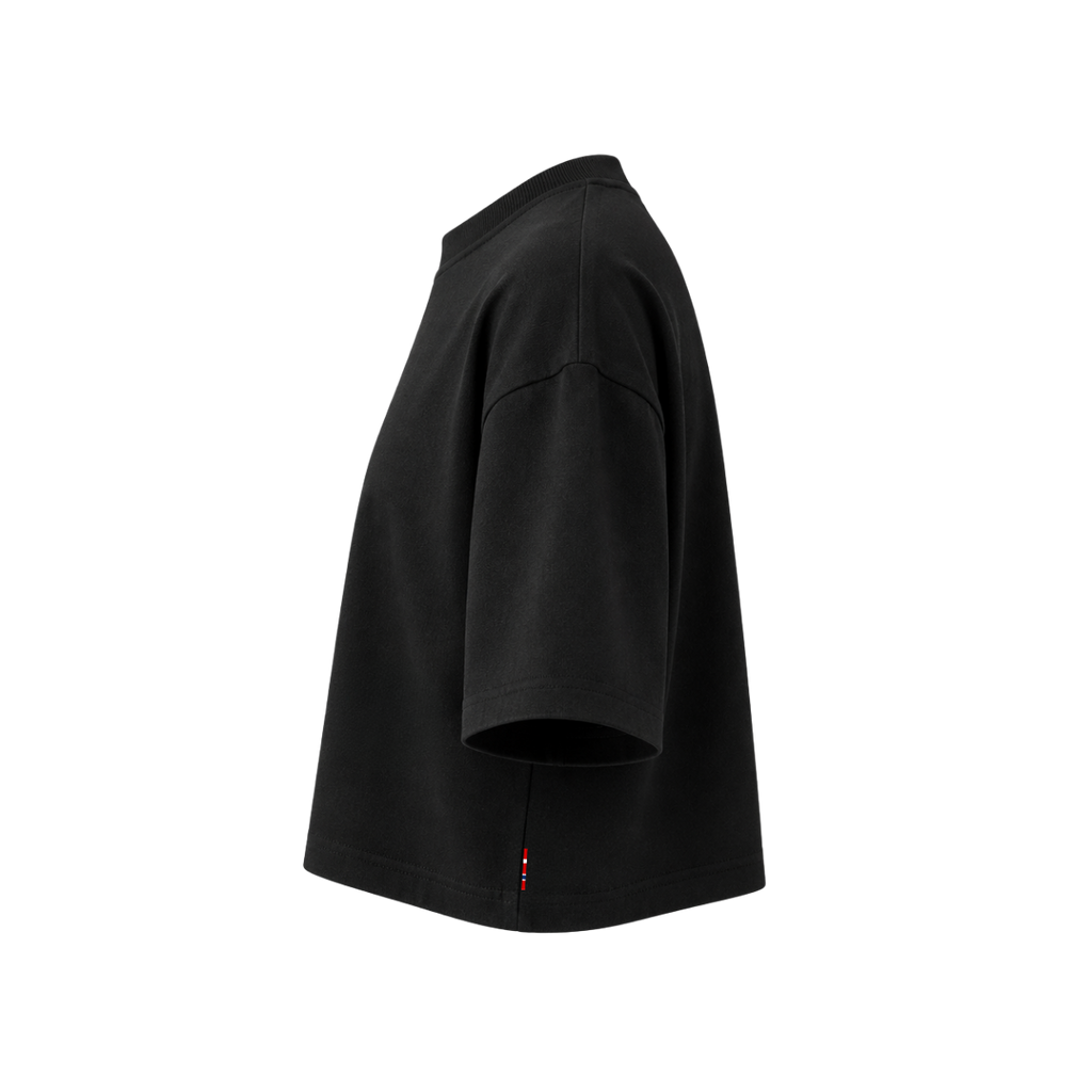 Core Crop Tee - Blackout