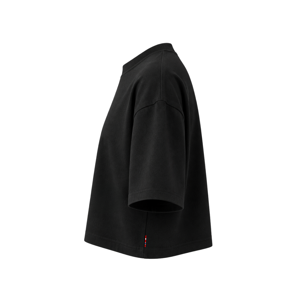 Core Crop Tee - Blackout