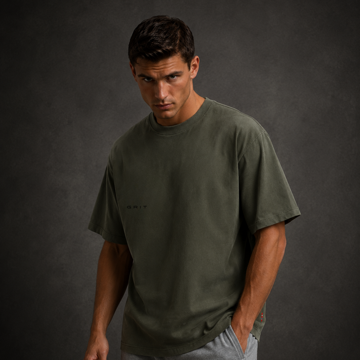 Core Tee - Combat Green