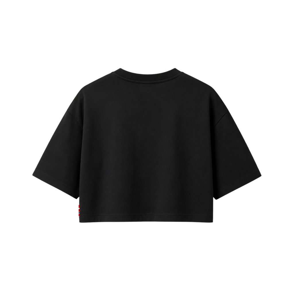 Core Crop Tee - Blackout